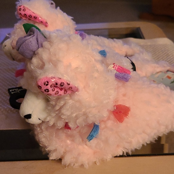 Wonder Nation Sz 13/1 llama Slippers New - Picture 2 of 8